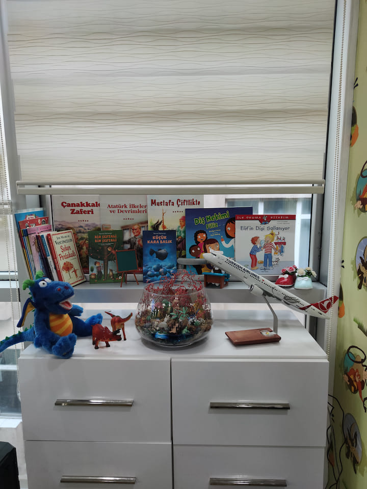 Kütüphanemizdeki kitaplarımızı ödünç veriyoruz